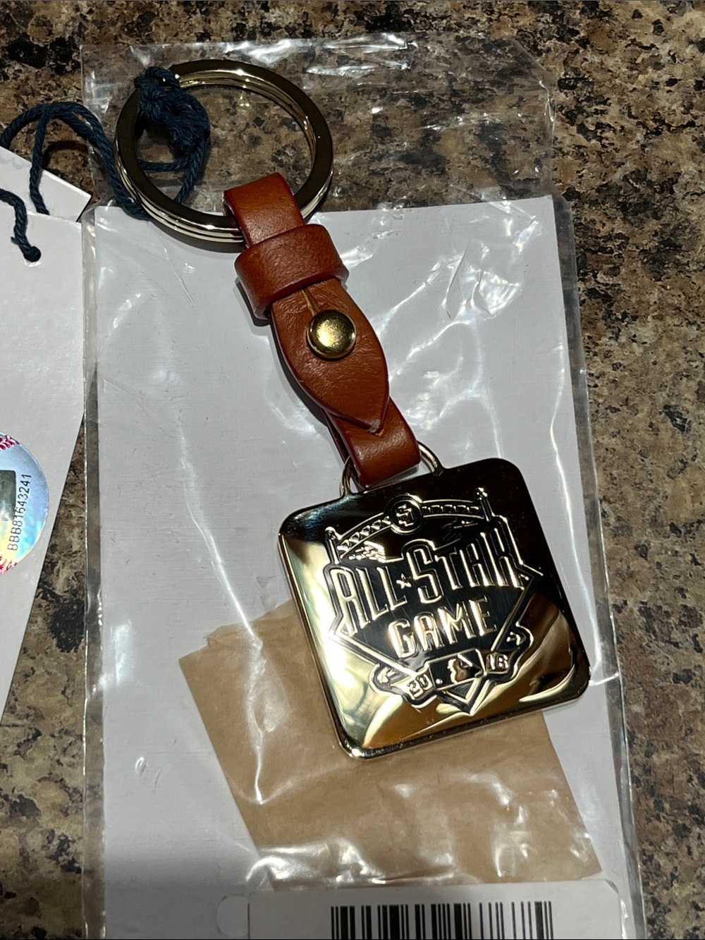 RARE 2016 MLB All-Star Game Souvenir Dooney & Bourke Keychain